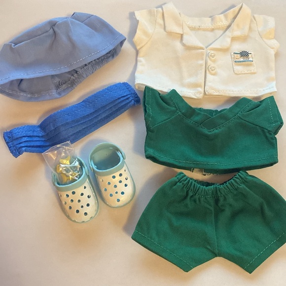 labubu Accessories - Labubu Doctor Outfit Labubu Scrubs with Crocs